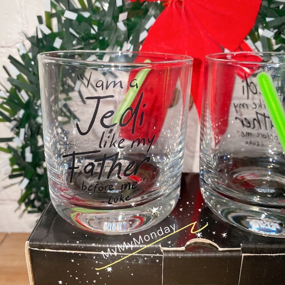 Star Wars Luke Skywalker Drinking Glasses - Picture 3 of 4